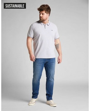 LEE Pique Polo in Sharp...